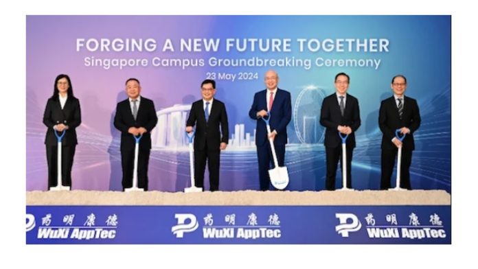 WuXi AppTec breaks ground on new R&D and manufacturing site in Singapore